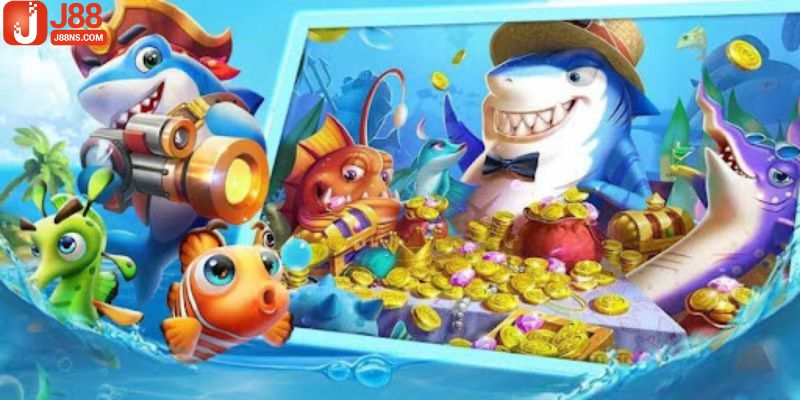 Đồ họa của sảnh game bắn cá cực kỳ chất lượng